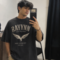 Ravynn "Built Different" Oversized Graphic Tee