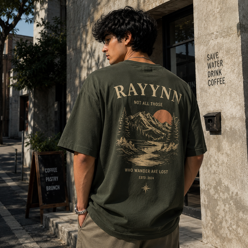 Ravynn "Built Different" Oversized Graphic Tee